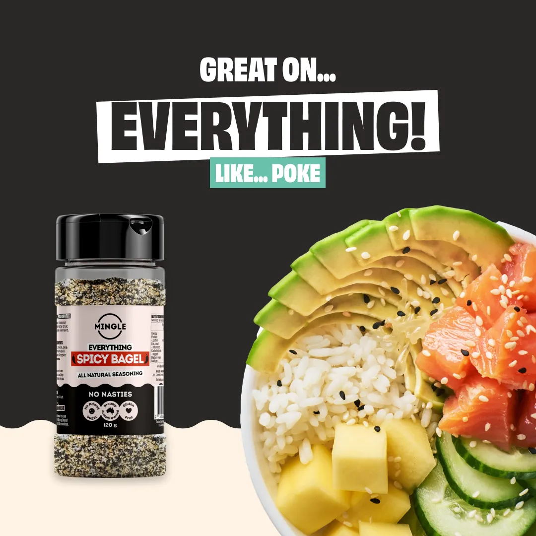 SPICY BAGEL SEASONING - LARGE BOTTLE - Image 7