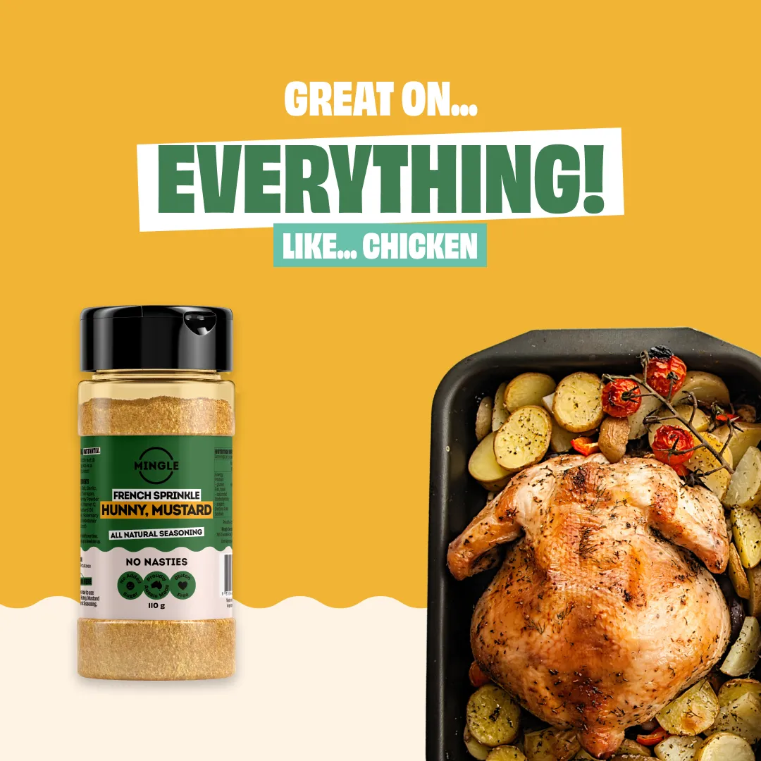 HUNNY MUSTARD SEASONING - LARGE BOTTLE - Image 7