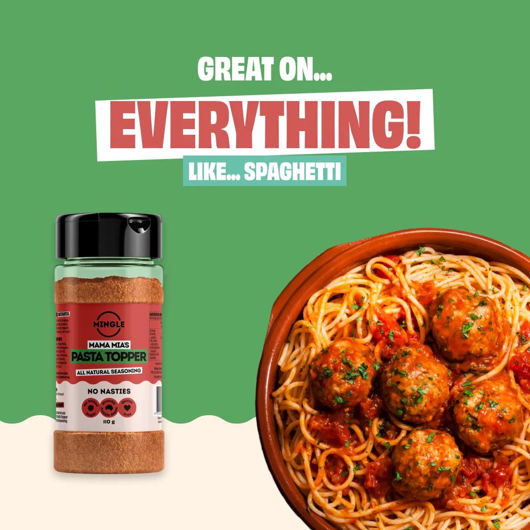 NEW MAMA MIA'S PASTA TOPPER LARGE BOTTLE - Image 5