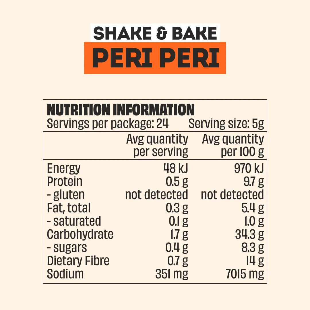 PERI PERI SEASONING - LARGE BOTTLE - Image 7