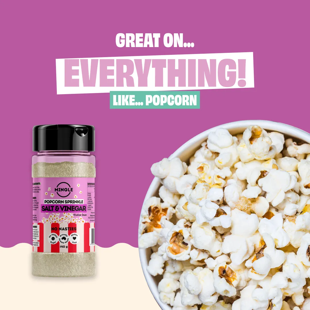 SALT & VINEGAR POPCORN SEASONING - Image 3