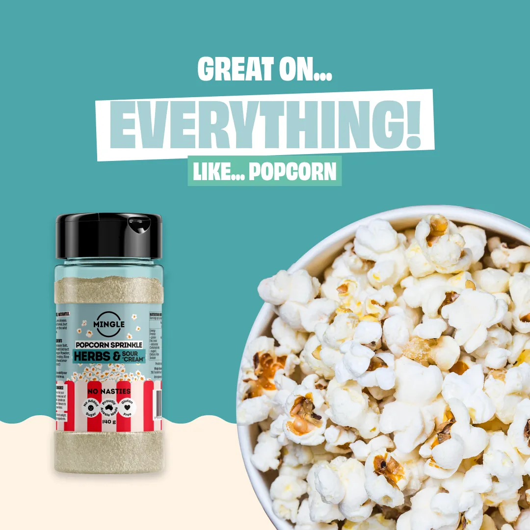 SOUR "CREAM" & HERBS POPCORN SEASONING - Image 3