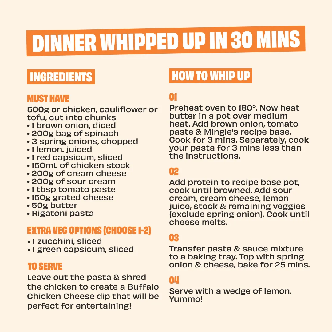 BUFFALO CHICKEN BAKE RECIPE BASE - 3 PACK - Image 3