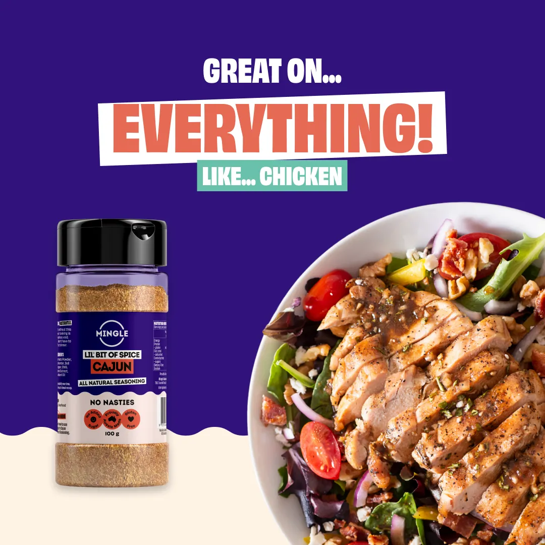 CAJUN SEASONING - LARGE BOTTLE - Image 2