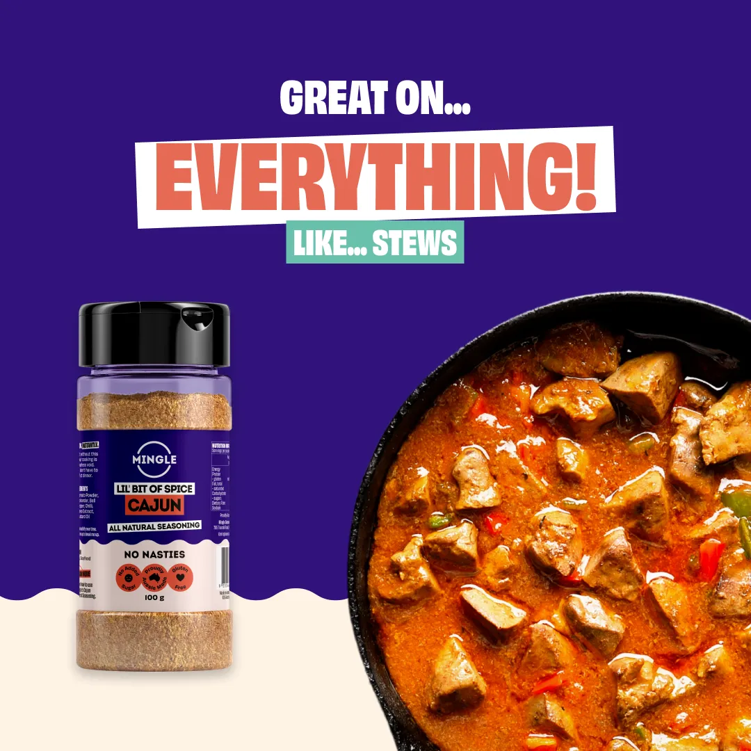 CAJUN SEASONING - LARGE BOTTLE - Image 3