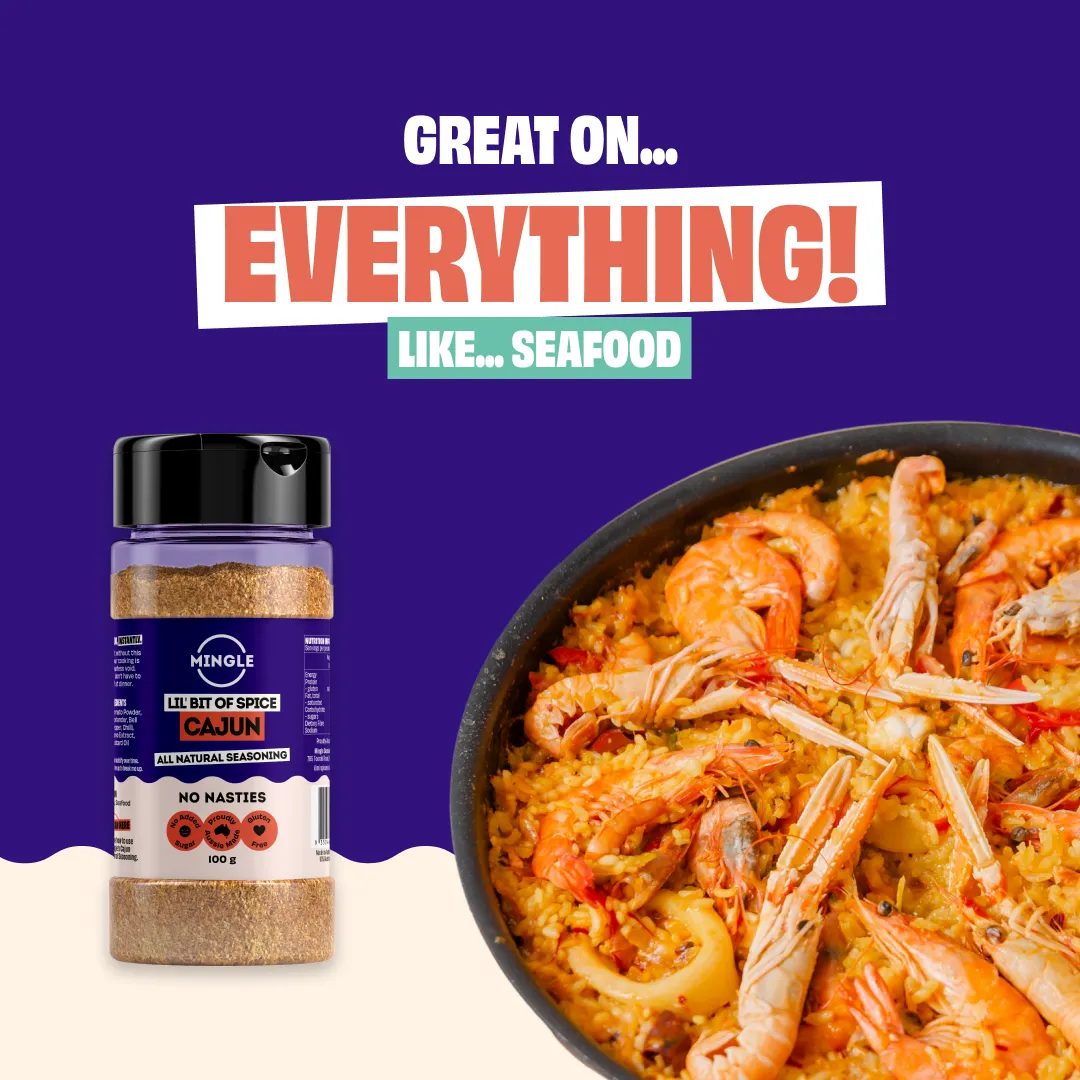 CAJUN SEASONING - LARGE BOTTLE - Image 4