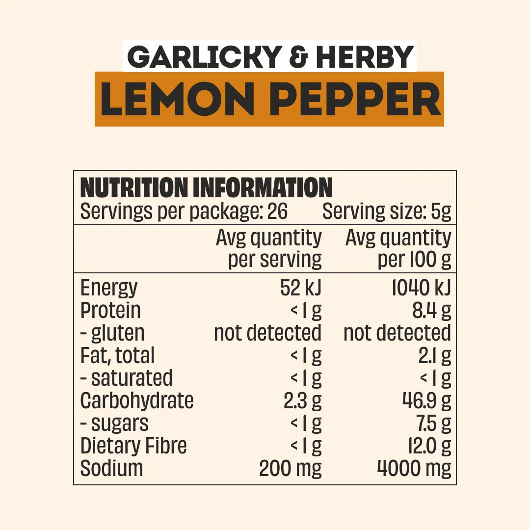 LEMON PEPPER SEASONING - LARGE BOTTLE - Image 8