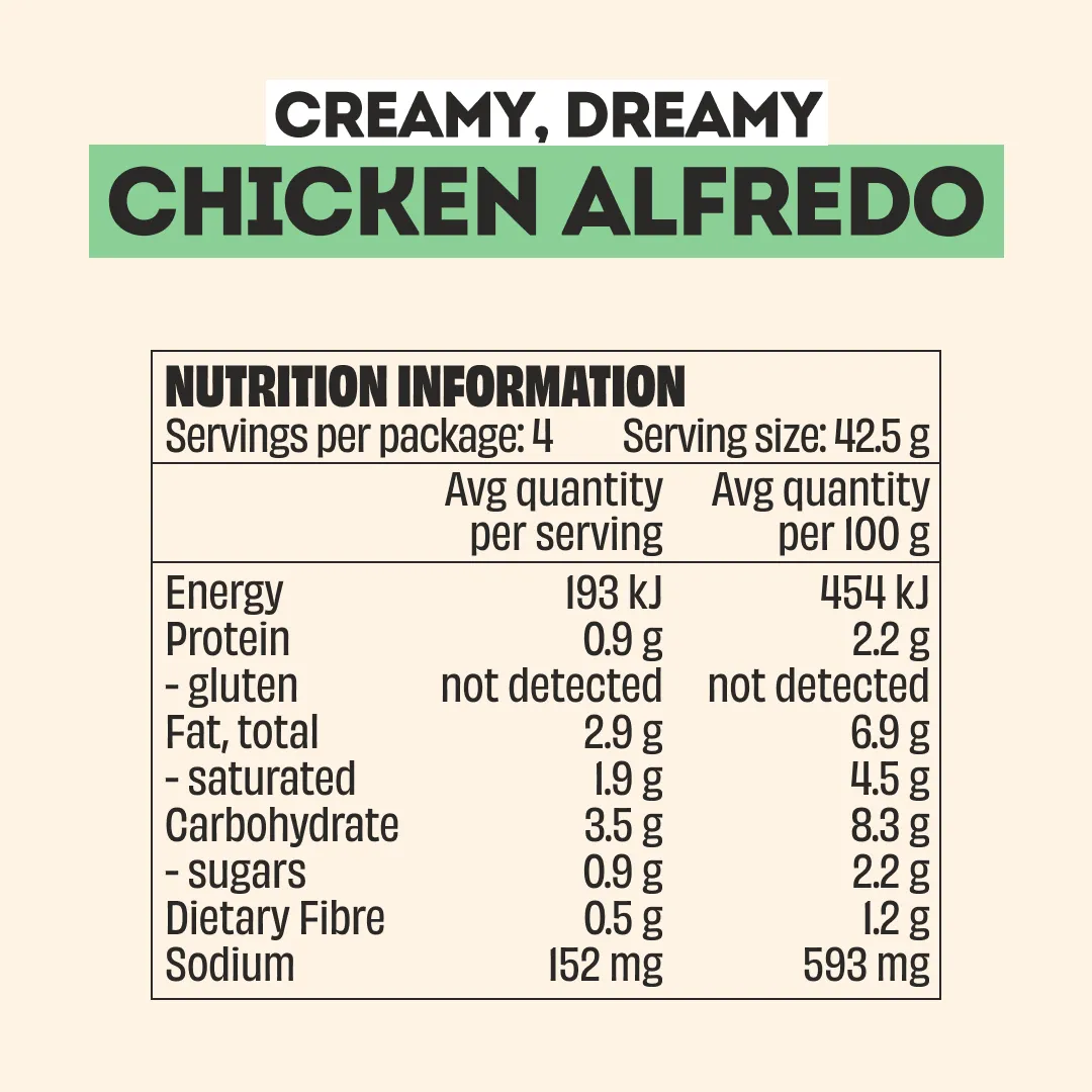 CREAMY ALFREDO RECIPE BASE SAUCE - 2 PACK - Image 4