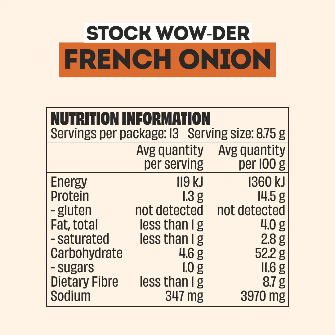 FRENCH ONION STOCK WOW-DER - Image 3