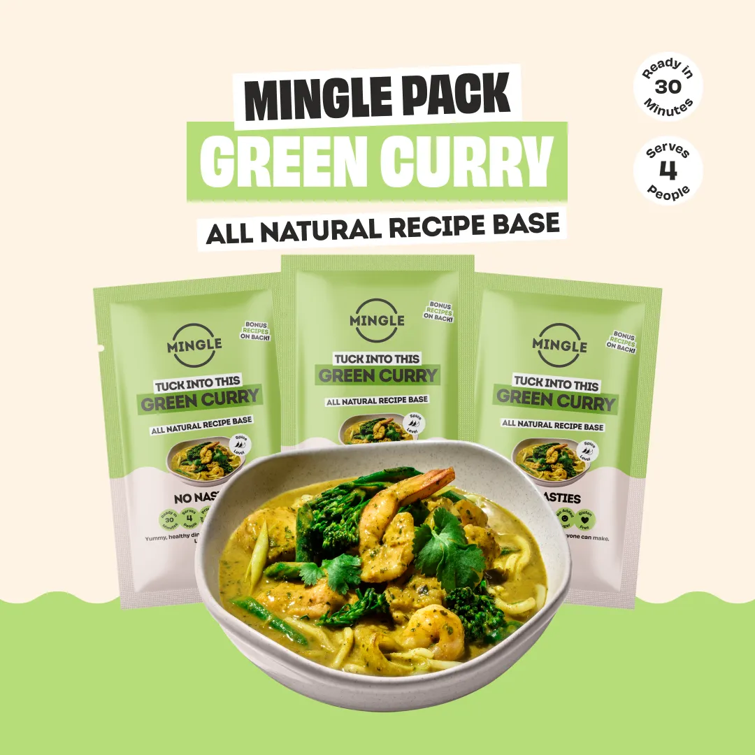 GREEN CURRY RECIPE BASE - 3 PACK