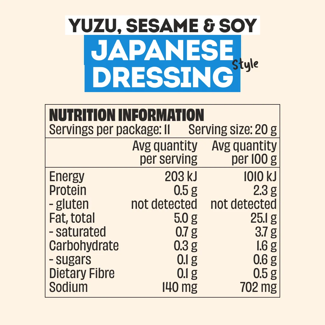 JAPANESE STYLE YUZU DRESSING - 2 PACK - Image 4