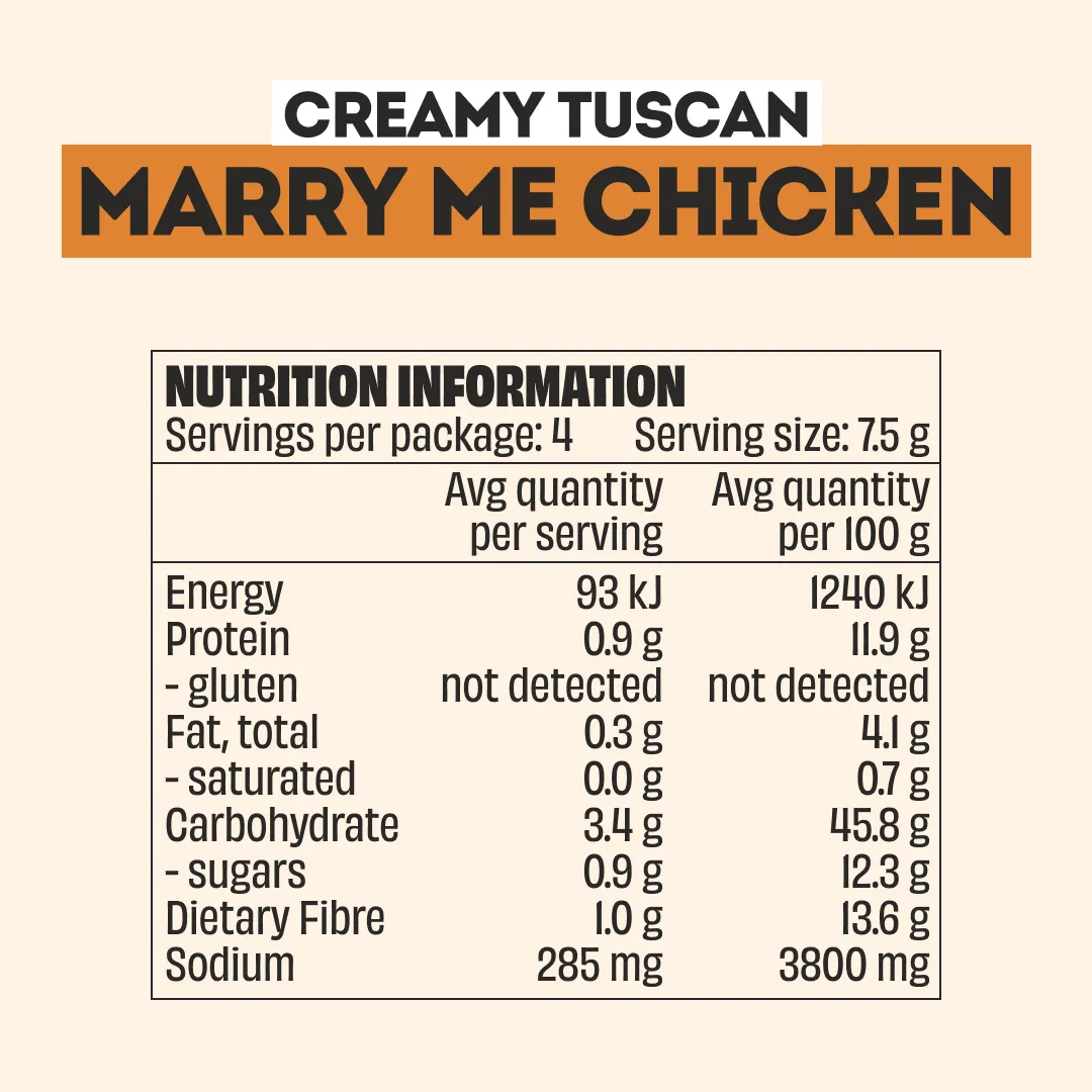 MARRY ME CHICKEN RECIPE BASE - 3 PACK - Image 3
