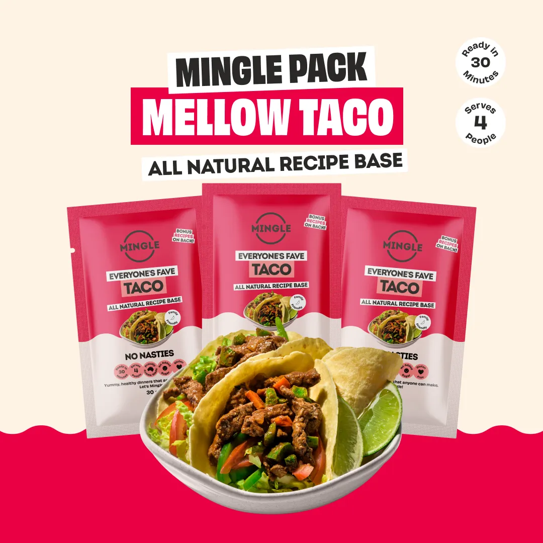 MELLOW TACO RECIPE BASE - 3 PACK