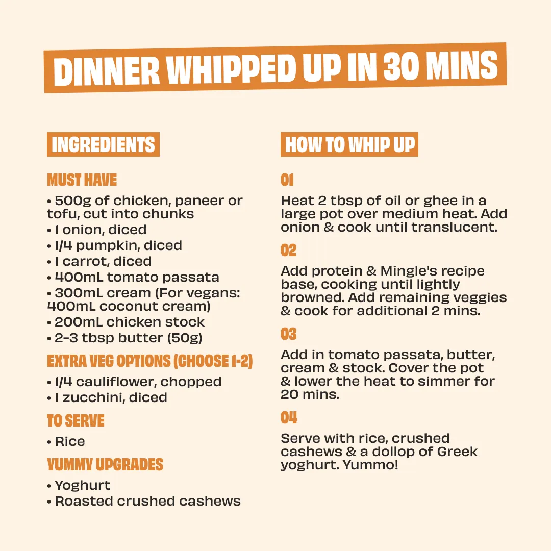 BUTTER CHICKEN RECIPE BASE - 3 PACK - Image 3
