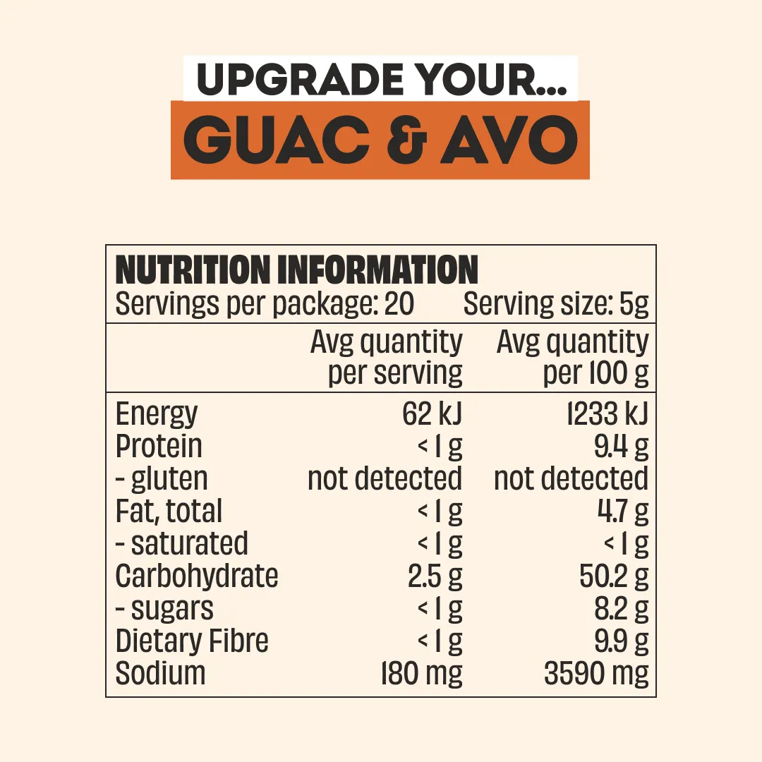 GUAC & AVO SEASONING - LARGE BOTTLE - Image 8
