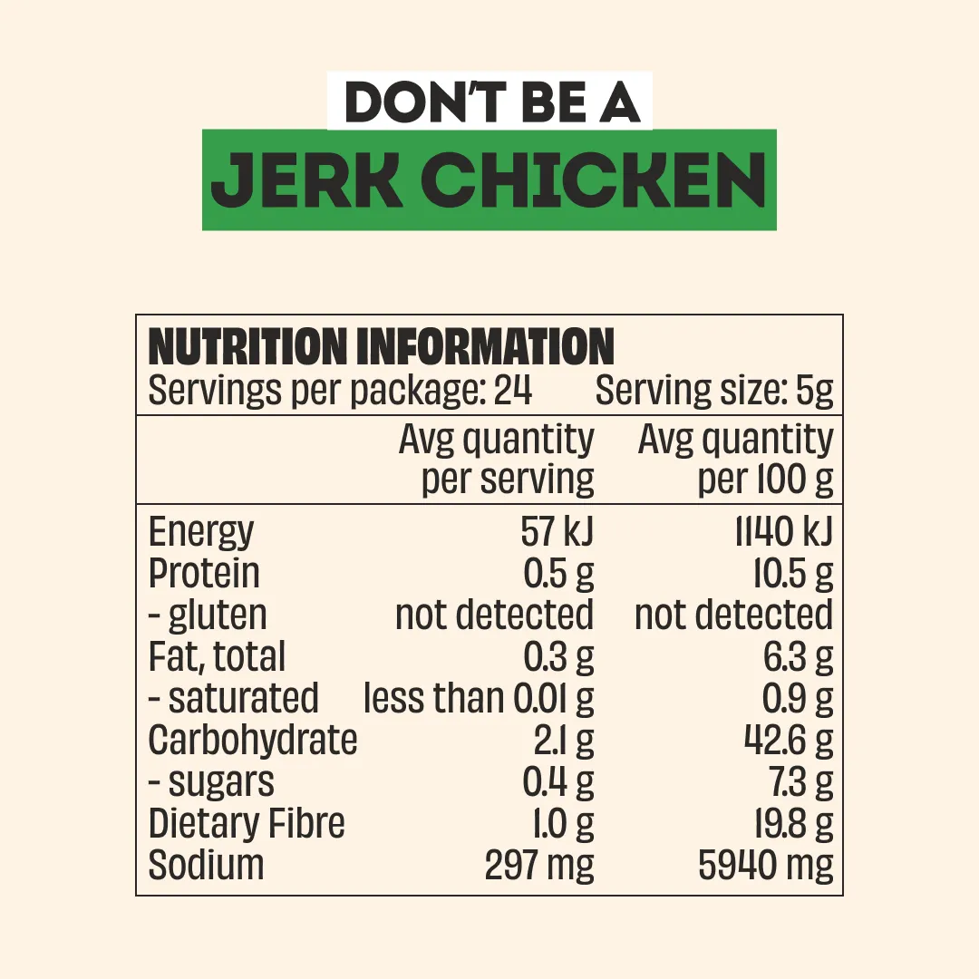 DON'T BE A JERK SEASONING - LARGE BOTTLE - Image 7