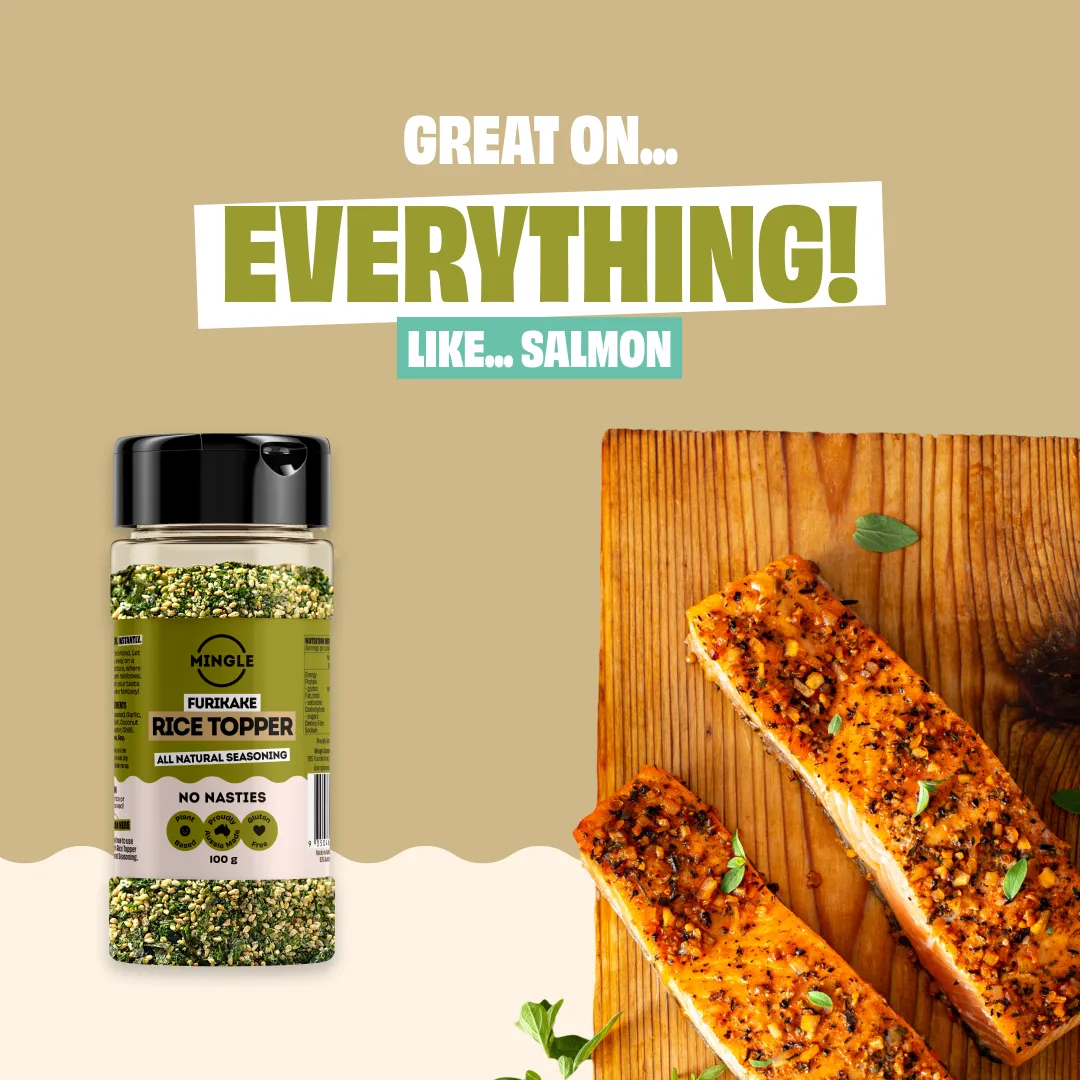 FURIKAKE RICE TOPPER SEASONING - LARGE BOTTLE - Image 6