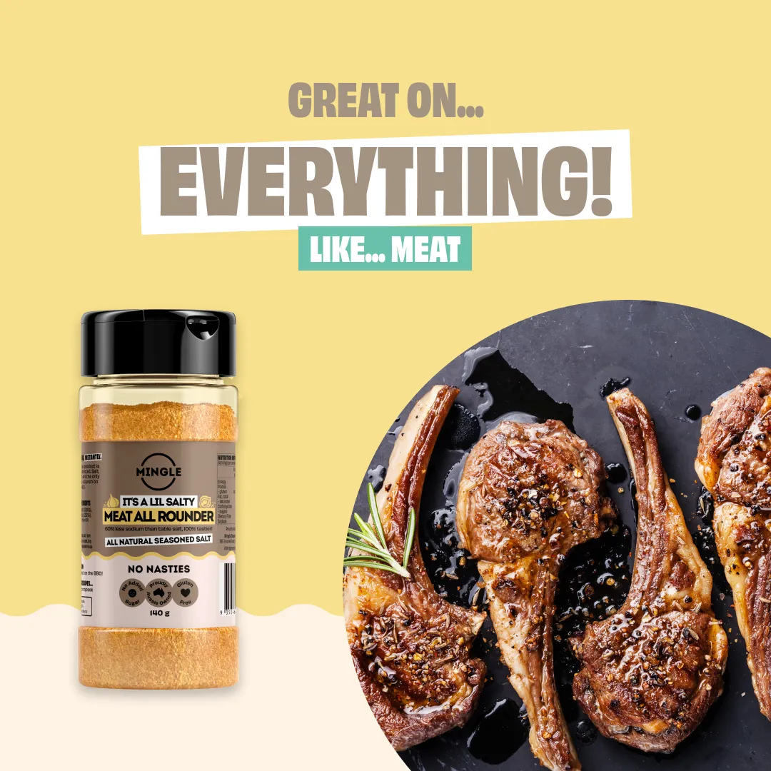 MEAT ALL ROUNDER SEASONED SALT - LARGE BOTTLE - Image 5