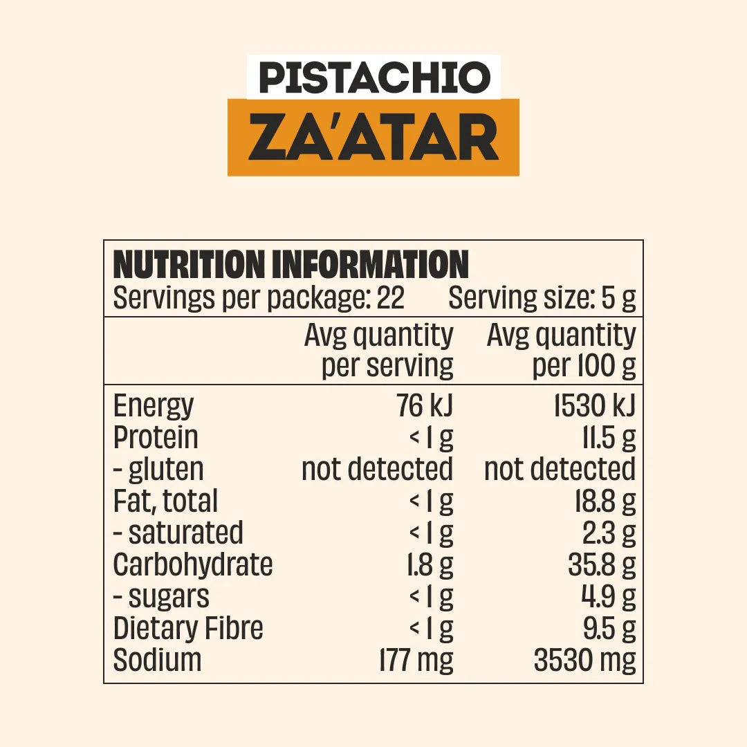 PISTACHIO ZA'ATAR SEASONING - LARGE BOTTLE - Image 5