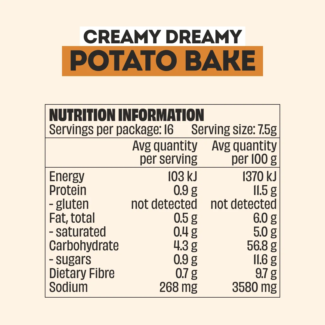 POTATO BAKE RECIPE BASE - LARGE BOTTLE - Image 6