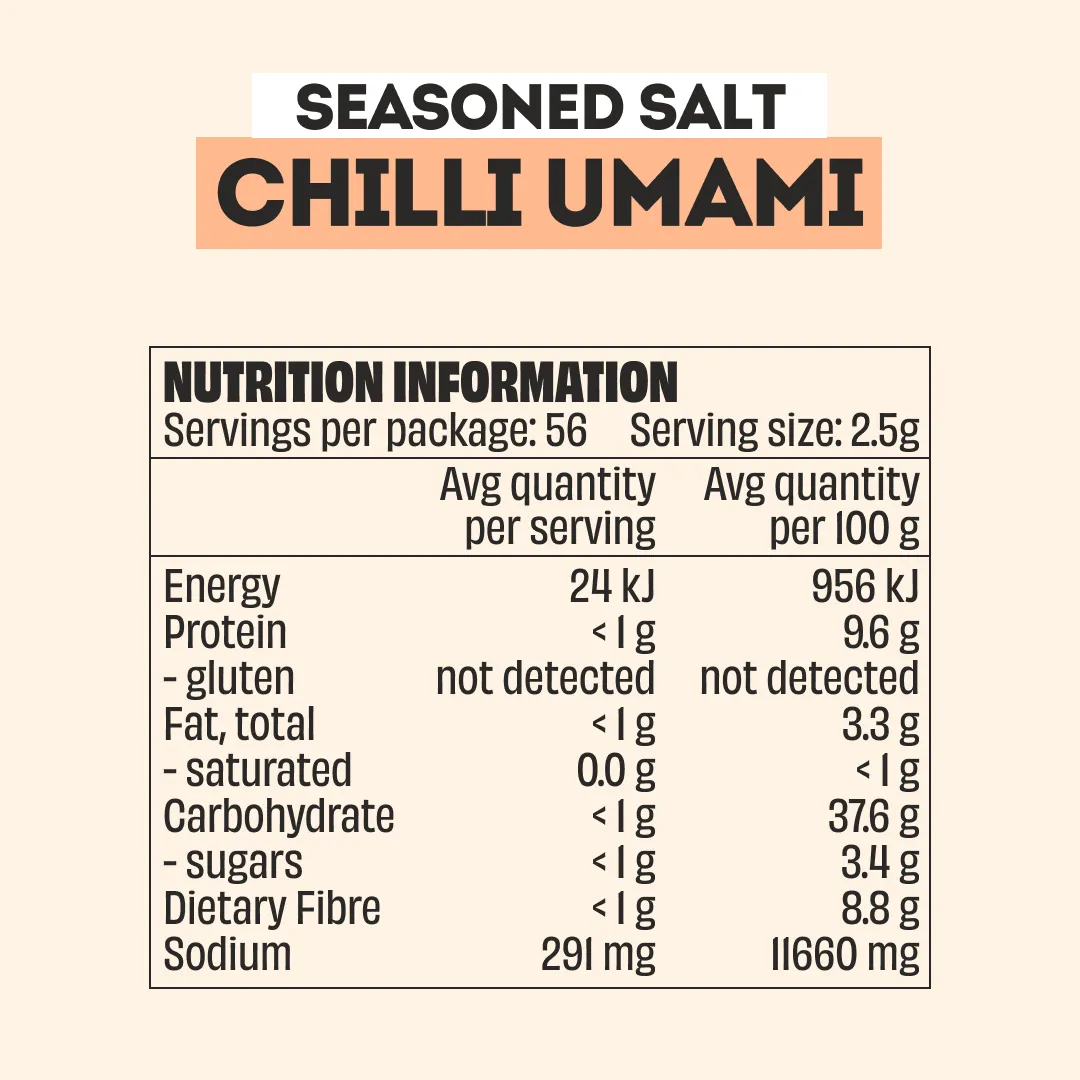 FLAVOUR BOOSTER SEASONED SALT - 3 PACK - Image 10