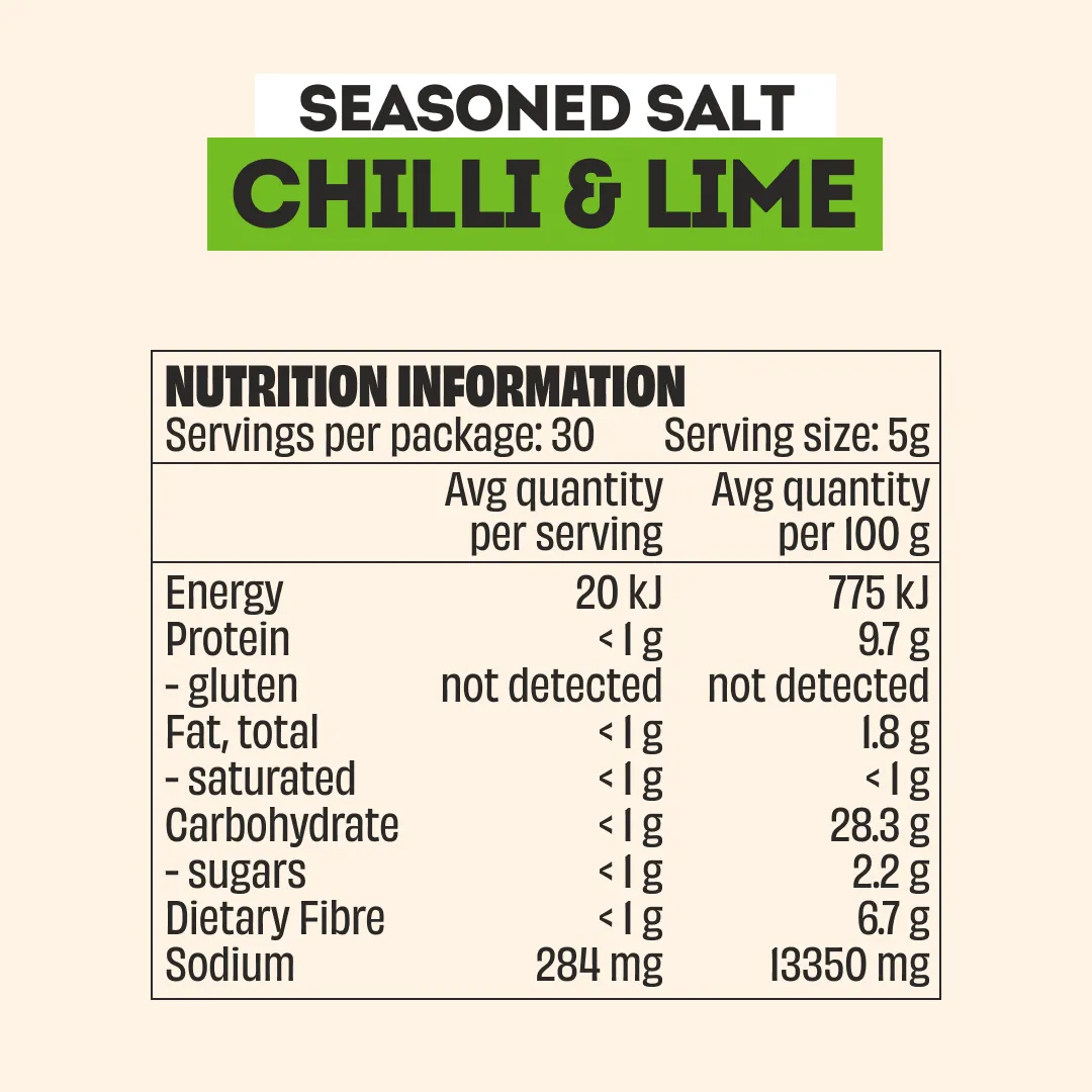 FLAVOUR BOOSTER SEASONED SALT - 3 PACK - Image 4