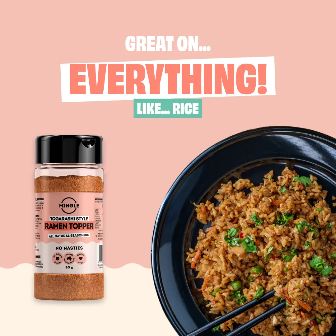 TOGARASHI RAMEN TOPPER SEASONING - LARGE BOTTLE - Image 4